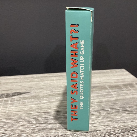 They Said What?! - Trivia Card Game - Picture 3 of 9